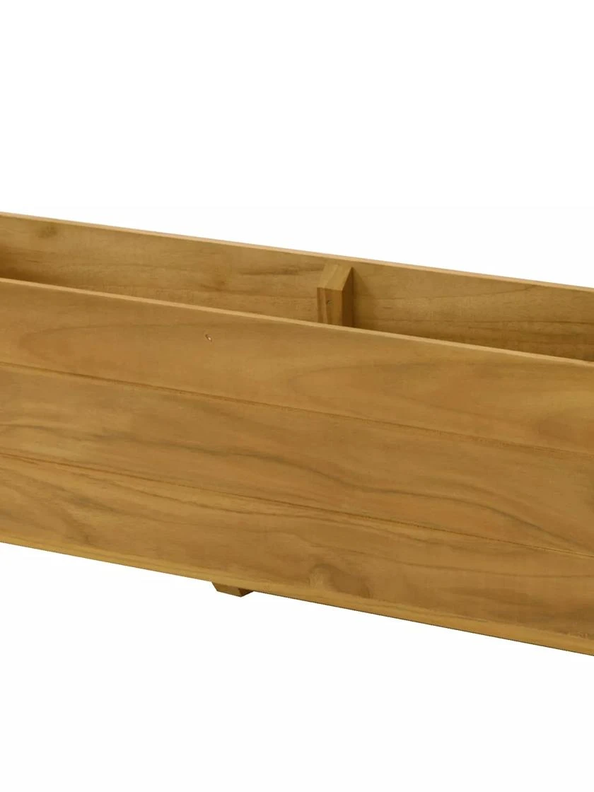 Teak Window Boxes, 8" 5 Teak Window Boxes, 8" - Image 3