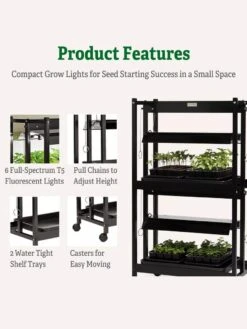Compact 2-Tier SunLite® Garden -Garden Supplies Shop 39 414 4