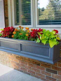 Fairfield Self-Watering Window Box, 4’ -Garden Supplies Shop 39345 100V tif