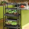 Compact 2-Tier SunLite® Garden -Garden Supplies Shop 39414 005 grow lights with two shelves small tif