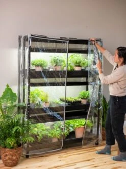 Sunlite 3-Tier Humidity Cover -Garden Supplies Shop 3 4 crop 8612939 0221