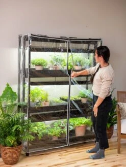 Sunlite 3-Tier Humidity Cover -Garden Supplies Shop 3 4 crop 8612939 0223