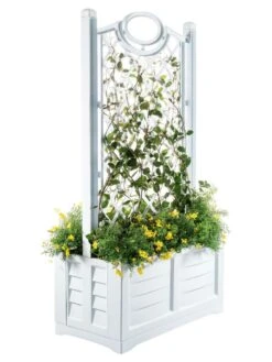 Separate Flower Box With Trellis -Garden Supplies Shop 3 4 crop 8613626 14V