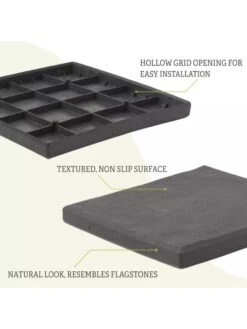 12" X 12" Stomp Stones™, Set Of 4 -Garden Supplies Shop 8587319 4