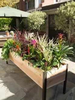 Elevated Planter Box, 2' X 8' -Garden Supplies Shop 8587631 006 tif