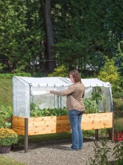 Elevated Planter Box, Frame And 2 Covers Kit, 2' X 8' 12 Elevated Planter Box, Frame And 2 Covers Kit, 2' X 8' -Garden Supplies Shop 8587631 304 tif