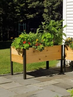 Elevated Planter Box, 2' X 4' -Garden Supplies Shop 8587823 704 tif