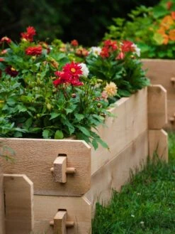 Farmstead Cedar Raised Garden Beds, 2' -Garden Supplies Shop 8588137 07V tif