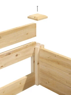 Pine Raised Garden Beds, 4'x4' -Garden Supplies Shop 8588181 04v 5