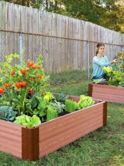 Composite Raised Bed With 1" Boards, 11" -Garden Supplies Shop 8588269 03V tif
