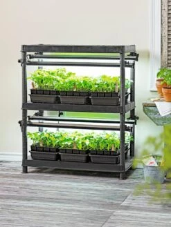Stack-n-Grow Lights - Base Unit -Garden Supplies Shop 8590139 001E Stack N Grow 2 Tier Light System tif 1