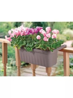 Adjustable Self-Watering Railing Planter, 24" -Garden Supplies Shop 8592173 02V 3 4
