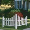Country Corner Vinyl Picket Fence -Garden Supplies Shop 8593637 01v country corner vinyl picket fence new england white