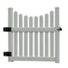 Cottage Vinyl Picket Gate -Garden Supplies Shop 8593654 01v cottage vinyl picket gate new england white