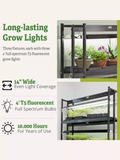 High Intensity 3-Tier SunLite® Garden -Garden Supplies Shop 8593944 6