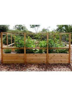 Garden In A Box With Deer Fence, 8' X 12' -Garden Supplies Shop 8594021 03V 3 4
