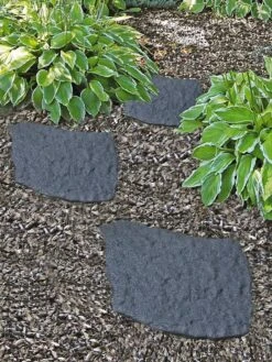 Recycled Rubber Flagstone Stepping Stone -Garden Supplies Shop 8594282 001V tif
