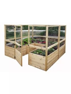 Garden In A Box With Deer Fence, 8' X 12' -Garden Supplies Shop 8595875 07V 3 4