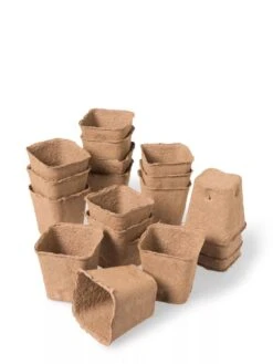 3-1/2” Square Biodegradable Pots, Set Of 18 7 3-1/2” Square Biodegradable Pots, Set Of 18 -Garden Supplies Shop 8595967 9476 tif