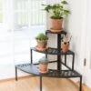 Quarter-Round Lattice Plant Stand -Garden Supplies Shop 8596372 6670 tif