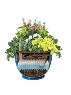 Mazzano Self-Watering Planters -Garden Supplies Shop 8596570 SWMazzano19 Blue art tif