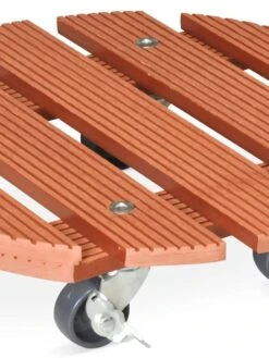 Round Waterproof Planter Caddy, 11-1/2" -Garden Supplies Shop 8596658 001V tif