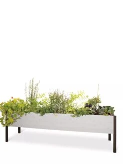 Eco-Stained Elevated Planter Box, 2'x8' -Garden Supplies Shop 8596760 102 tif