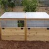 Garden In A Box Cedar Raised Bed With Greenhouse, 3' X 6' -Garden Supplies Shop 8597082 01V tif
