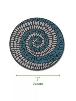 Swirl Stepping Stone -Garden Supplies Shop 8598248 2