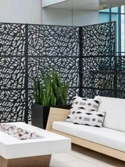 Veradek 3-Panel Privacy Screen Set, Web 12 Veradek 3-Panel Privacy Screen Set, Web -Garden Supplies Shop 8599206 10V tif