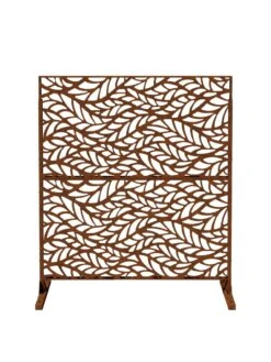 Veradek 2-Panel Privacy Screen Set, Flowleaf -Garden Supplies Shop 8599212 13V tif