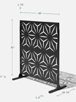 Veradek 2-Panel Privacy Screen Set, Star -Garden Supplies Shop 8599214 11v