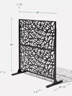 Veradek 2-Panel Privacy Screen Set, Web -Garden Supplies Shop 8599215 10V tif