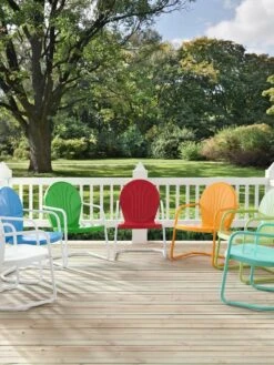 Crosley Griffith Metal Outdoor Chair -Garden Supplies Shop 8599640 01V tif