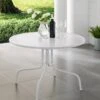 Crosley Griffith Metal Outdoor Dining Table, 39" Round -Garden Supplies Shop 8599641 01V tif