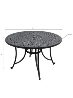 Crosley Sedona Cast Aluminum Dining Table -Garden Supplies Shop 8599661 01v