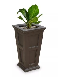 Fairfield Self-Watering Tall Patio Planters, 34” -Garden Supplies Shop 8600109 06V tif