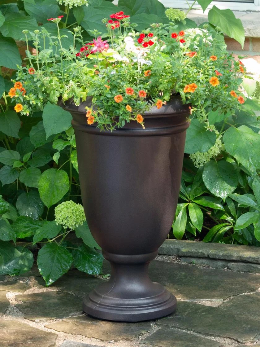 Ellington Self-Watering Urn Planter, 24" 5 Ellington Self-Watering Urn Planter, 24" - Image 3