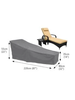 Bosmere Large Sunbed Waterproof Cover -Garden Supplies Shop 8608855 02v