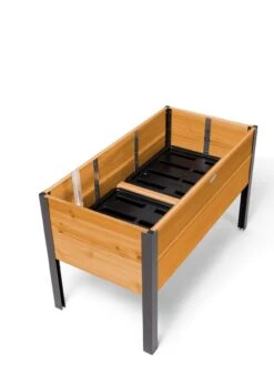 Self-Watering Eco-Stained Elevated Planter Box, 2' X 4' -Garden Supplies Shop 8608963 6286 tif