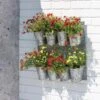 8 Pot Metal Wall Planter -Garden Supplies Shop 8609089 5656 tif