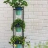 Steel Vertical Plant Stand With Metal Pots 2 Steel Vertical Plant Stand With Metal Pots -Garden Supplies Shop 8609183 6869 tif