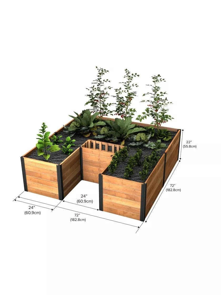 Vita Mezza Keyhole Garden 6’x6’ 4 Vita Mezza Keyhole Garden 6’x6’ - Image 2