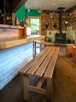 BeWood® Lifetime Aluminum Garden Bench, 5' -Garden Supplies Shop 8610248 02V tif