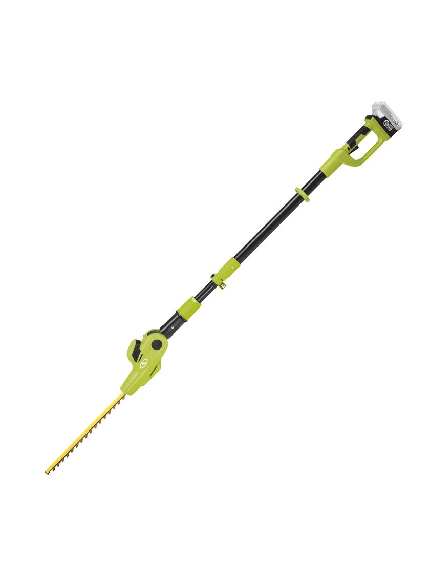 Sun Joe ® 24V-PHT17-LTE 24-Volt ION+ Cordless Pole Hedge Trimmer Kit | 17-Inch | W/ 2.0-Ah Battery And Charger 3 Sun Joe ® 24V-PHT17-LTE 24-Volt ION+ Cordless Pole Hedge Trimmer Kit | 17-Inch | W/ 2.0-Ah Battery And Charger