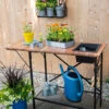 Small Space Potting Table -Garden Supplies Shop 8611003 024 small space potting table