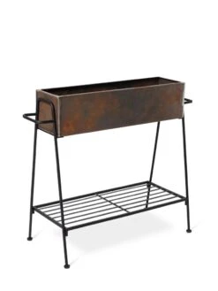 Rectangular Corten Planter And Stand -Garden Supplies Shop 8611028 1245 tif