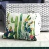 Outdoor Decor™ Floor Pillows, 24" X 24" 2 Outdoor Decor™ Floor Pillows, 24" X 24" -Garden Supplies Shop 8611118 107v cac outdoor floor deco pillow 24x24 cactus