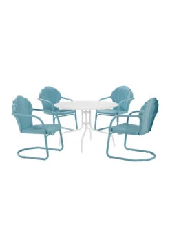 Crosley Tulip 5-piece Outdoor Dining Set -Garden Supplies Shop 8611578 bl 03v