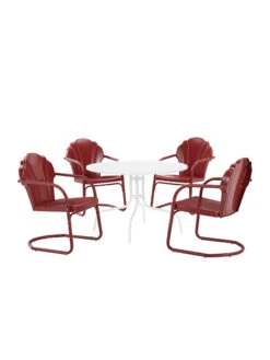 Crosley Tulip 5-piece Outdoor Dining Set